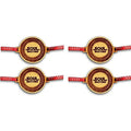 Soul Brother Engraved Rakhi Combo - Pack of 4
