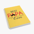 World's Best Papa Wirebound Notebook, A5 120 Pages