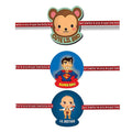 Printed Acrylic Kids Rakhi Set of 3 for Brother | Raksha Bandhan