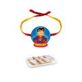 Super Bro Rakhi Gift Combo for Brother with Badam Patisa 1 Kg