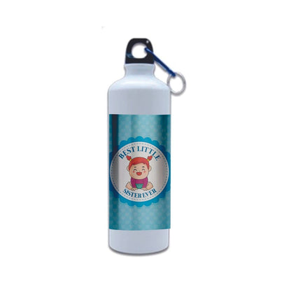 Best Little Sister Ever Sipper Water Bottle
