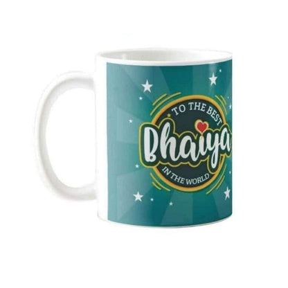 TheYayaCafe Rakhi Gift Set for Bhaiya Bhabhi with 2 Printed Rakhis, Raksha Bandhan, Bhaidooj, Anniversary, Birthday Gift for Brother and Sister-in-Law