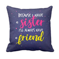 Coolest Sis Cushion with Filler - Personalised Rakhi Gift