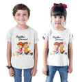 Happy Raksha Bandhan Sibling T-Shirts, Pattern 3 (Sold Separately)
