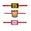 Best Brother, Bhabhi & Lil Bro Kids Rakhi Combo Set of 3