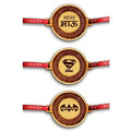 TheYayaCafe Rakhi for Brother Combo Set of 3 Wooden Rakhi with Engraved Quotes, Raksha Bandhan Gift for Bhai, Bhau, Brother from Sister