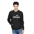 Bade Bhaiya Printed Round-Neck Sweatshirt for Brother