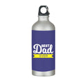 Best Dad Ever Stainless Steel Sipper Water Bottle for Gym