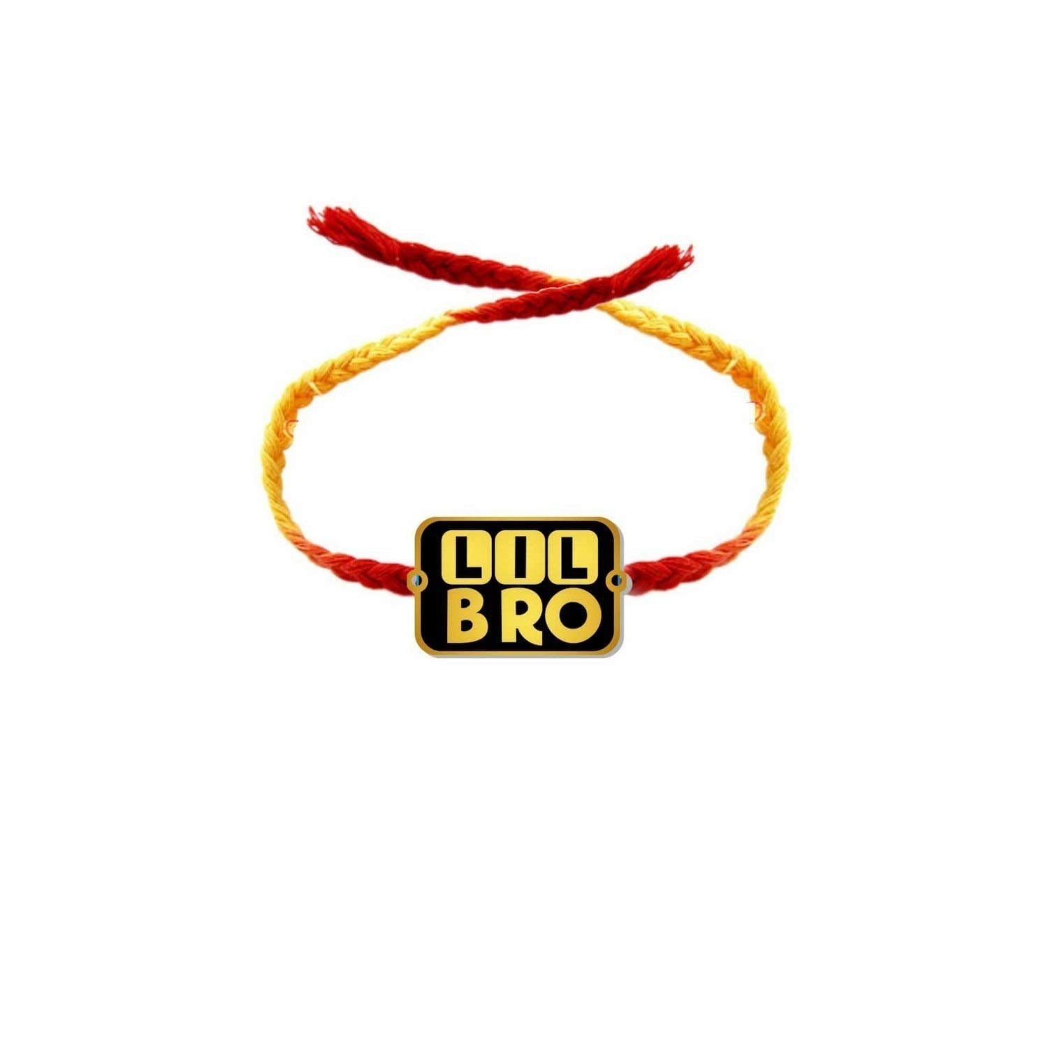 TheYaYaCafe Big Little Bro Printed Raksha Bandhan Rakhi (Set of 2)