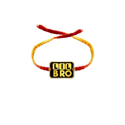 TheYaYaCafe Big Little Bro Printed Raksha Bandhan Rakhi (Set of 2)
