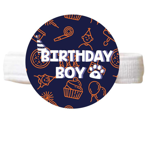 TheYayaCafe Dog Rakhi Raksha Bandhan Gifts for Pets Paw Accessories, Birthday Boy Blue Acrylic Rakhi for Dogs, Cat, Puppy