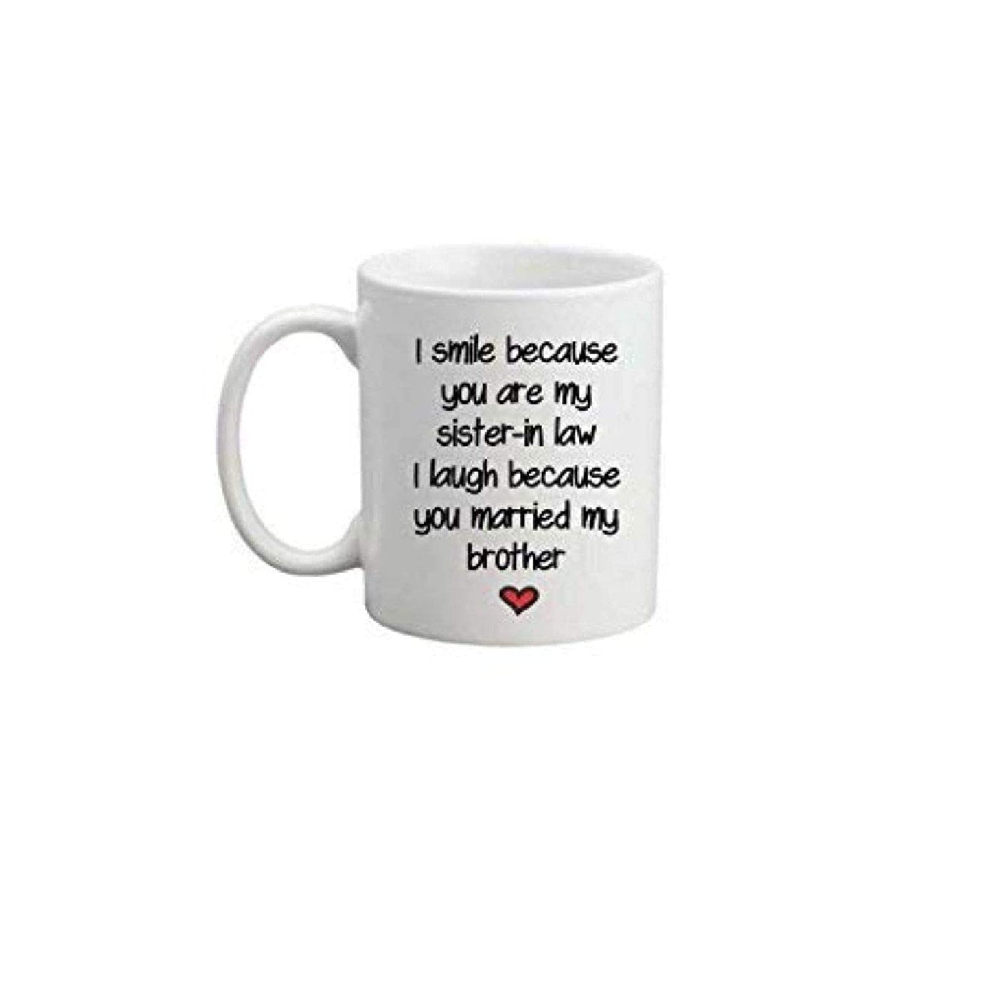 TheYayaCafe Ceramic Coffee Mug Set of 4 with Acrylic Coasters, 330ml (11oz), Rakhi Anniversary Gift for Brother and Bhabhi, Bhaiya Bhabhi Couple Mugs