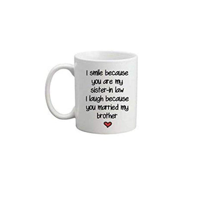 TheYayaCafe Ceramic Coffee Mug Set of 4 with Acrylic Coasters, 330ml (11oz), Rakhi Anniversary Gift for Brother and Bhabhi, Bhaiya Bhabhi Couple Mugs