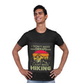 Patch T-Shirt for Men, Round Neck Regular Fit Printed Tee