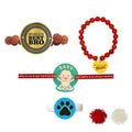World Best Bro & World Best Bhabhi Family Rakhi - Combo of 3