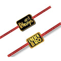 Printed Acrylic Rakhi for Brother - Kids & Adult Raksha Bandhan