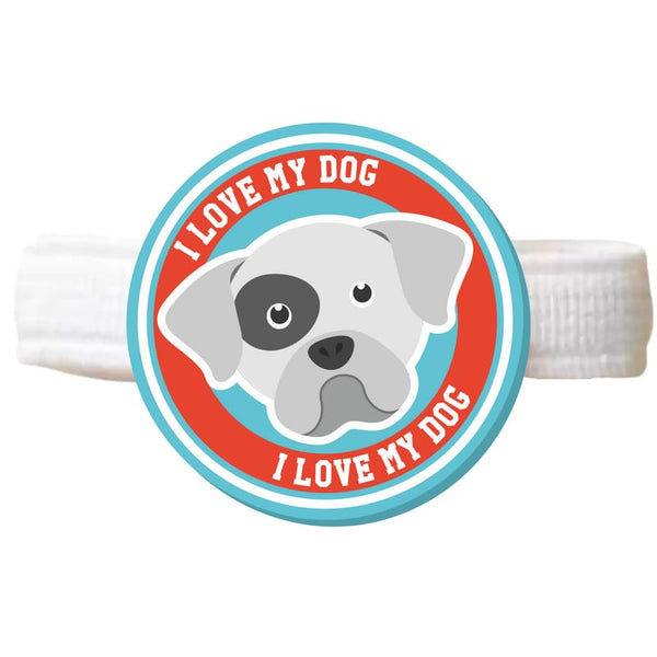 TheYayaCafe Dog Rakhi Rakshabandhan Gift for Pets, Acrylic Paw Print Rakhi with Elastic Band (1.5 Inch), Raksha Bandhan Gifts for Fur Baby