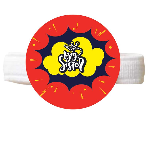 TheYayaCafe Dog Rakhi Raksha Bandhan Gift Set for Pets Paw Print Design Elastic Band, Rakhi for Dogs, Cats, Puppies, Big Sister, Brother