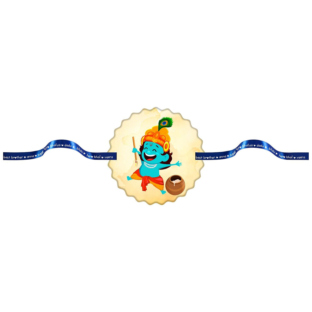 Lil Krishna Kids Rakhi for Little Brothers