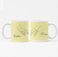 Coffee Mug Forever Together - Personalised Valentine Couples Gift