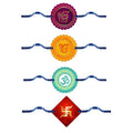 Religious Rakhi Set of 4 - Raksha Bandhan Special for Brother