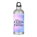 Eating for Two, Drinking for Three Steel Sipper Bottle