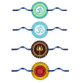 Religious Rakhi Set of 4 - Divine Rakhi Gift for Brother