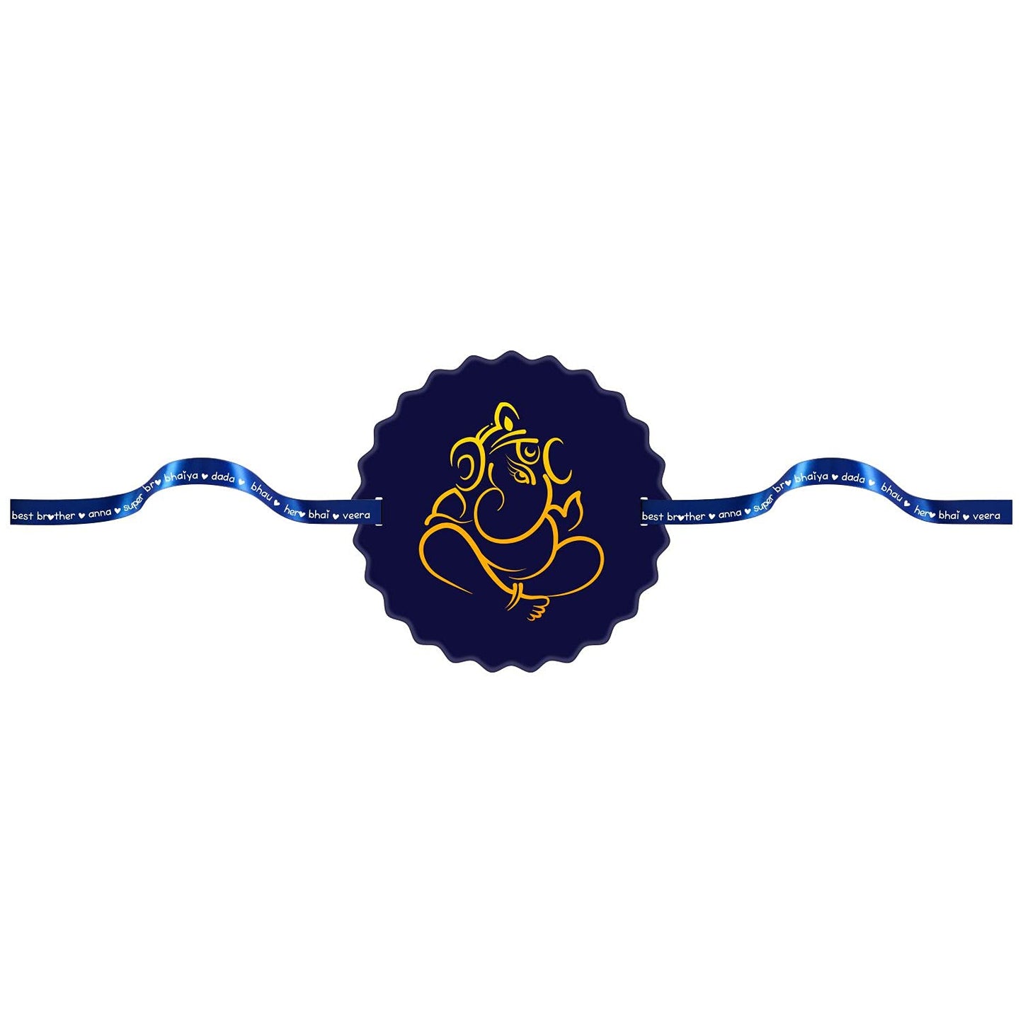 TheYaYaCafe Raksha Bandhan Gifts for Brother Printed Cute Kids Rakhi Bracelet