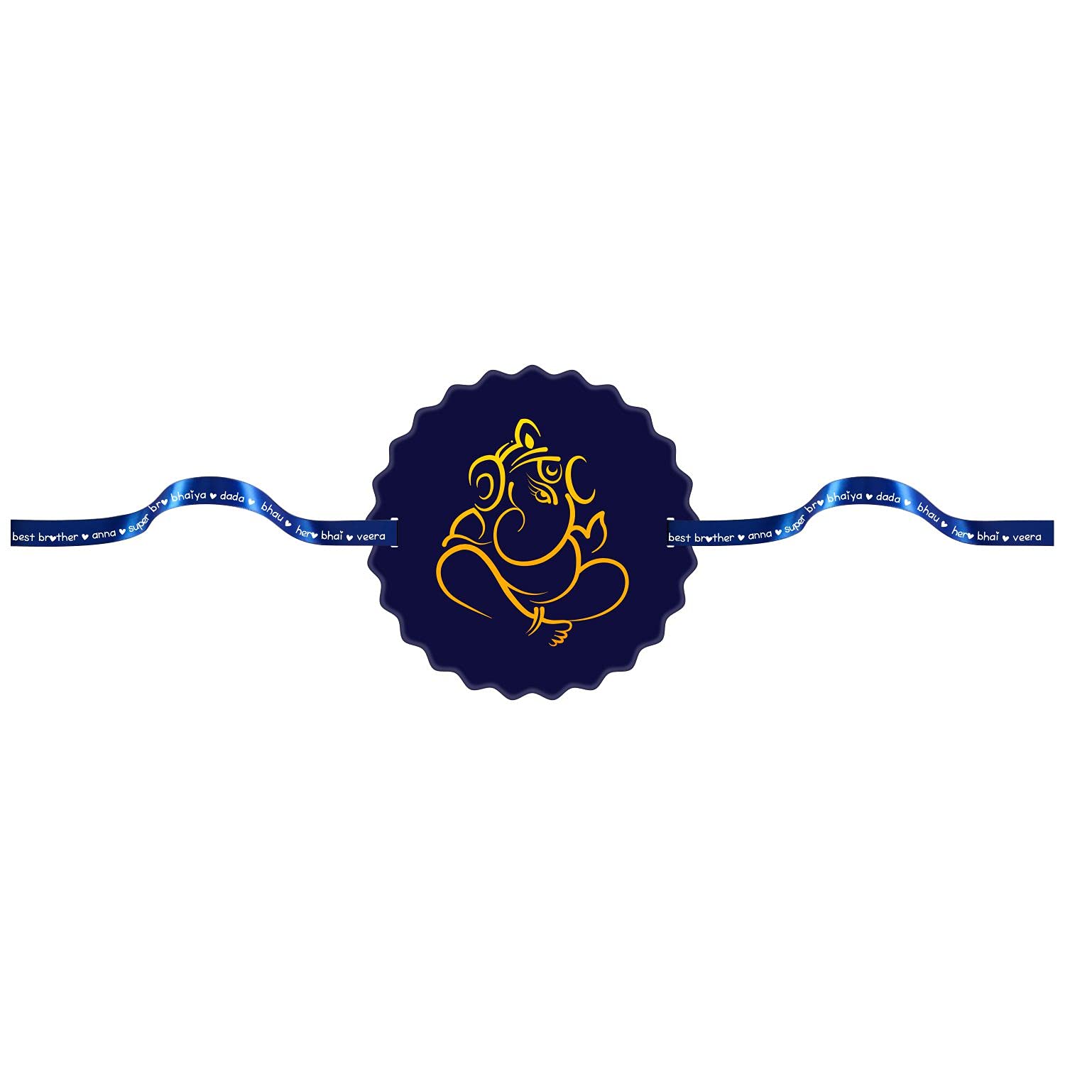 TheYaYaCafe Raksha Bandhan Gifts for Brother Printed Cute Kids Rakhi Bracelet