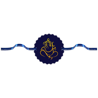 Lord Ganesha Designer Rakhi for Brothers