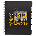 Princess Sister Notebook A5 - 300 Page Ruled Rakhi Diary