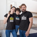 The Real Boss Matching Family T-Shirts Set