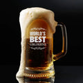 Personalised Beer Mug - World's Best Girlfriend Valentine Gift