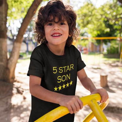 5 Star Mom ,son and Daughter Family T-Shirt