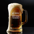 Awesome Husband Beer Mug - Valentine Gift for Him