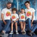 Pakke Rang Vale Matching Family T-Shirts for Mom Dad Kid