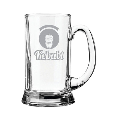 Nawaabi Kebabi Sharaabi Hindi Engraved Beer Mugs Set