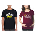 First Time Daddy & We Are Hangry Maternity Couple T-Shirts