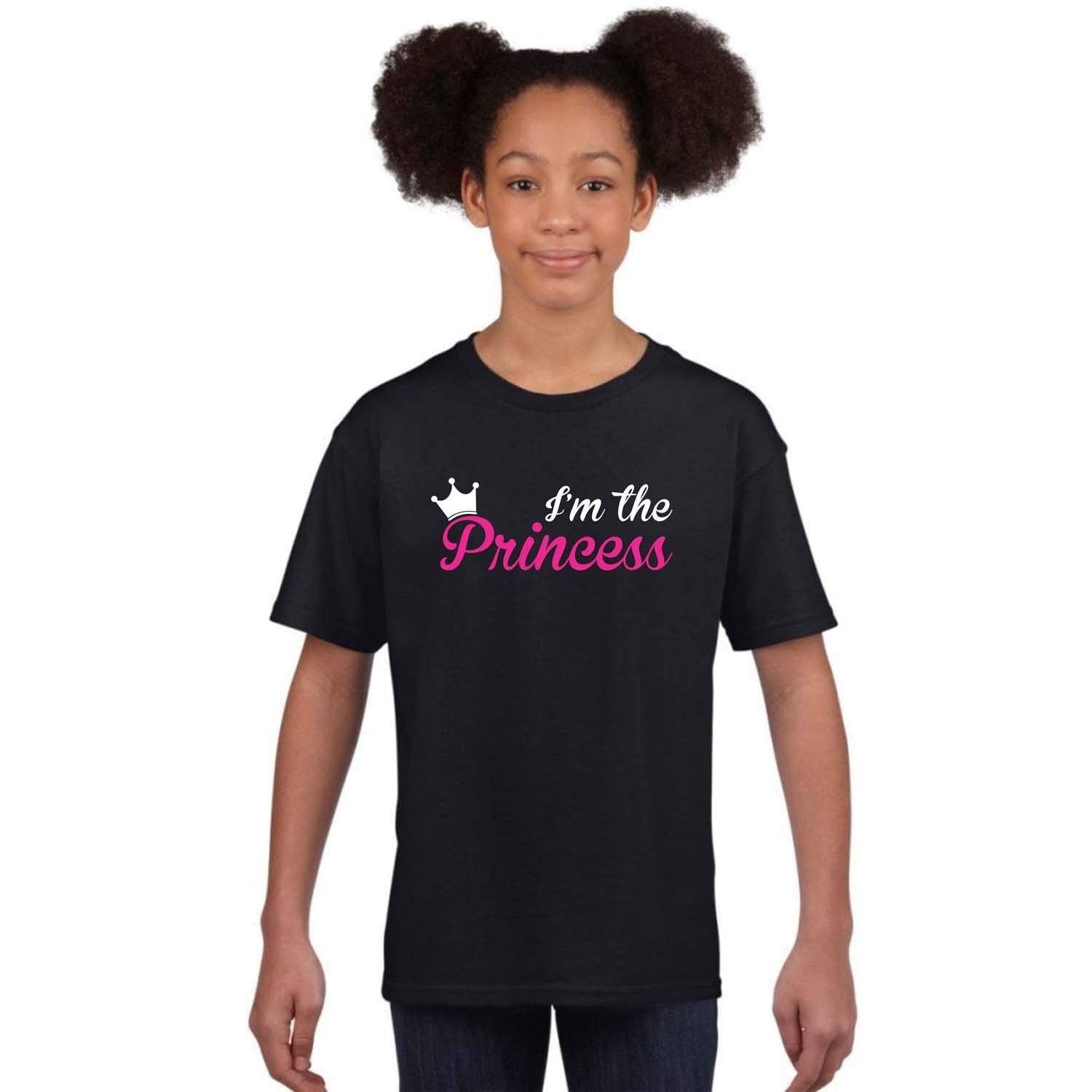 I am Queen and Princess Mom and Daughter Family T-Shirts