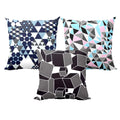 Floral Printed Cushion Covers, Set of 3 (20x20 inches), Multicolour