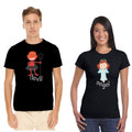 Devil & Angel Matching Couple T-Shirts