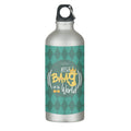 Best Baapu in the World Stainless Steel Sipper Water Bottle