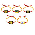 Chota Bhai & Coolest Bro Kids Rakhi Combo, Set of 5