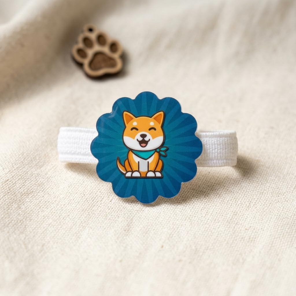 Pet Love Printed Cute Dog Paw Rakhi Band