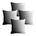 Abstract Cushion Covers Set of 4, 16x16 Inches