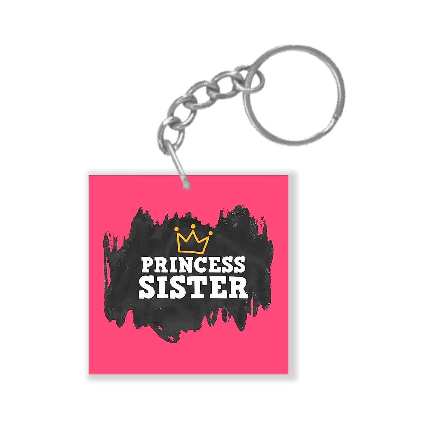 Princess Sister Keychain Keyring