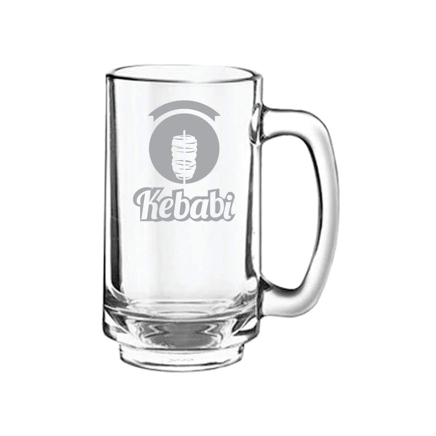 Kebabi Hindi Engraved Beer Mug