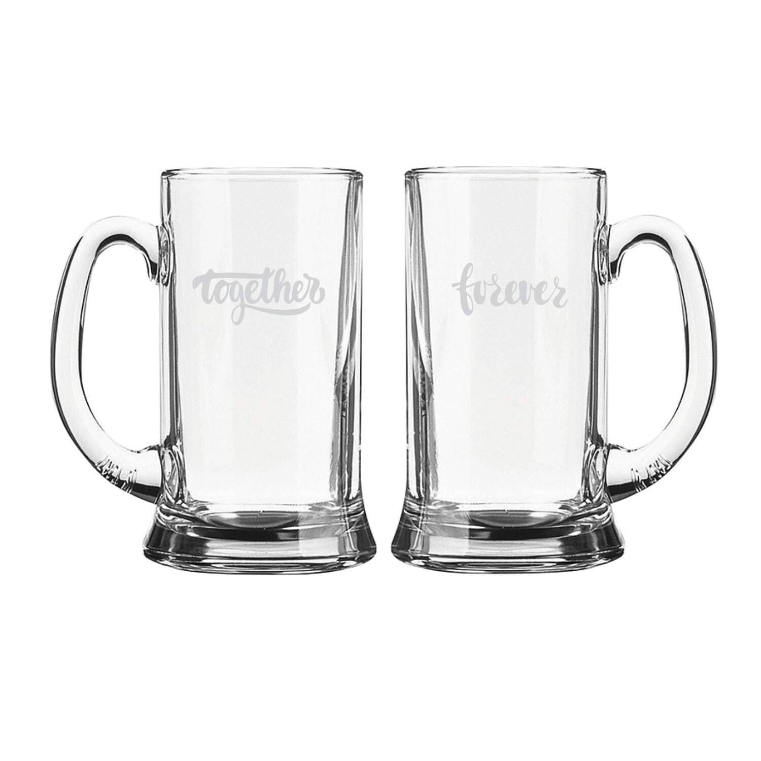 Together Forever Beer Mug for Couple