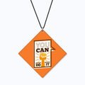You Can Do It Motivational Acrylic Car Hanging Accessory