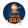 Coolest Bro Decorative Plate - Bhai Dooj Gift for Brother
